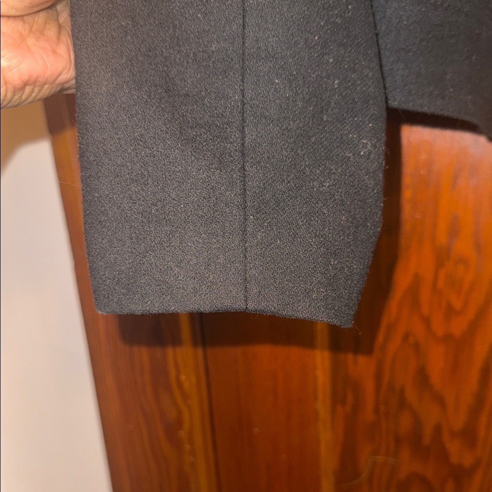 🖤 H&M Vintage Wool-Blend Bomber Jacket – 2010 - Size 12 - Picture 10 of 11